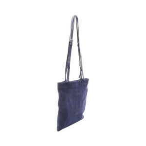Miu Miu Blue Shoulder Navy Bag Suede Blue
